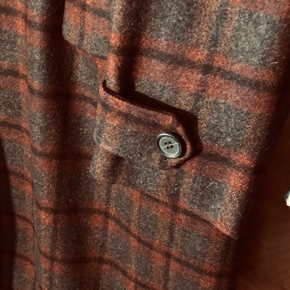 100% Wool Men’s Trench - Picture 7 of 9